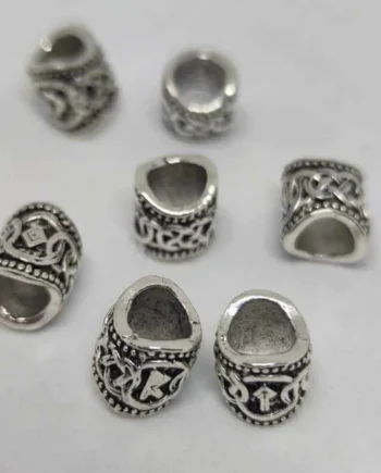 3 Abalorios Mini Runas Vikingas