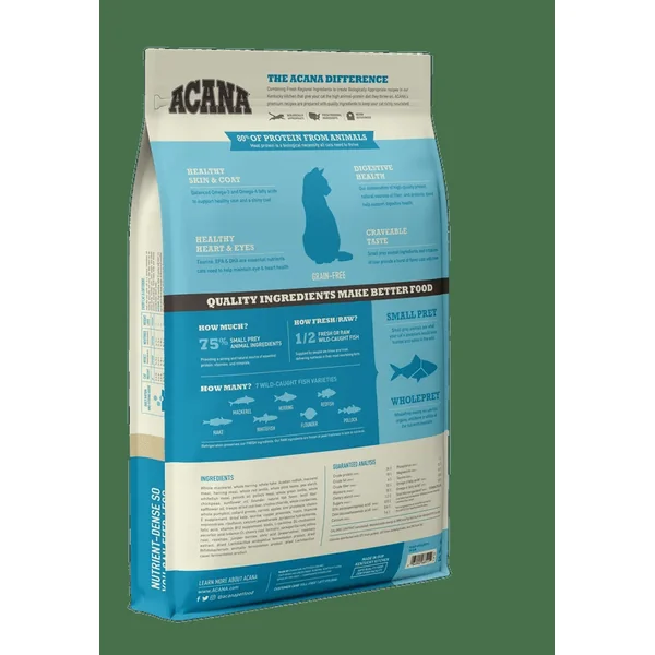 Acana Wild Atlantic gatos 1.80 kg y 4.5 kg - Cat-oh pet shop