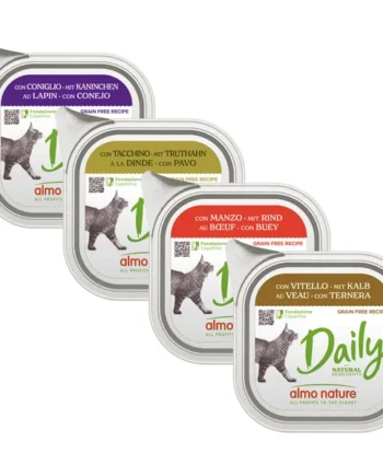 Almo Nature Daily Comida para Gatos - Tarrina
