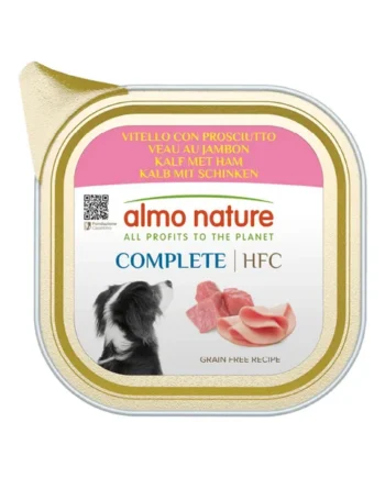 Almo Nature HFC Complete - Tarrina - Ternera con Jamón