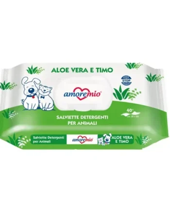 Amoremío Toallitas Aloe Vera y Tomillo
