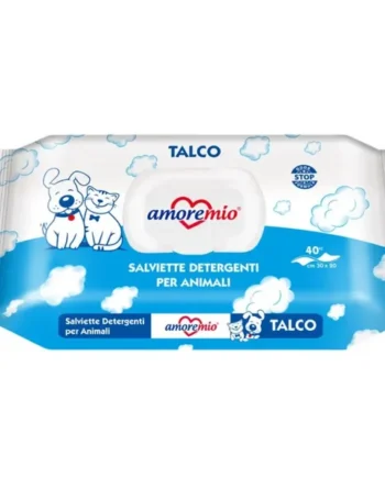 Amoremío Toallitas De Talco 40 Unidades