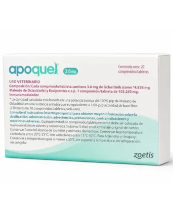 Apoquel 3.6 mg para Perros - Cat-oh pet shop