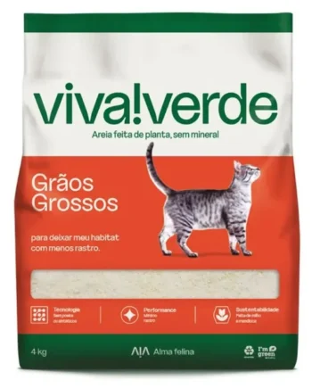 Arena Viva Verde Granos Gruesos 4 kg y 10 kg - Cat-oh pet shop