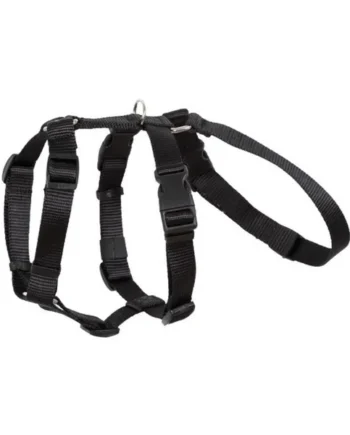 Arnés Nylon Triple Negro para Perro