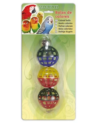 Arquivet Bolas de Colores Para Pájaros
