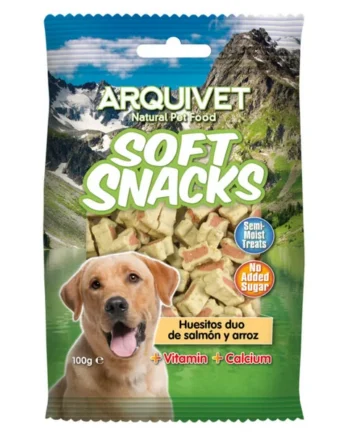 Arquivet Huesitos Duo de Salmón y Arroz 100gr.