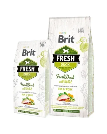 Brit Fresh Duck with Millet - Active Run & Work