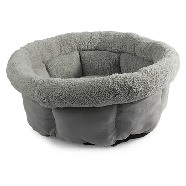 Cama abrazo de cordero M - Gris - Cat-oh pet shop