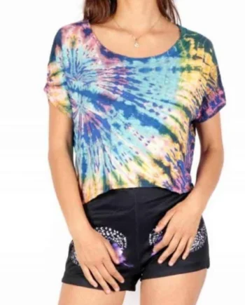 Camiseta Corta Tie Dye