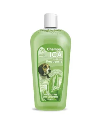 Champú ICA para perros - uso frecuente con Aloe Vera