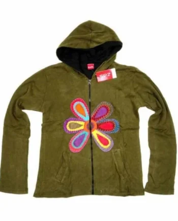 Chaqueta Hippie flor