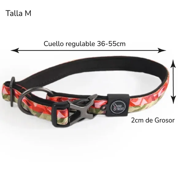 Collar para perro grande camouflaje | Marca All for paws