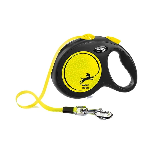 Correa retractil Flexi New Neon 5m max 50Kg - L