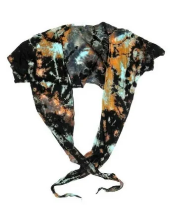 Crop Top Tie-Dye Multifuncional