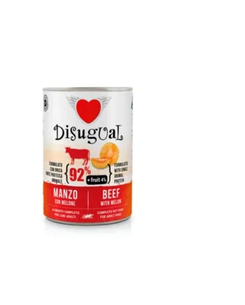 Disugual Comida Húmeda para Perro con Buey y Melón