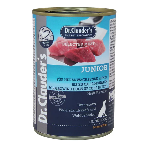 Dr. Clauder's Selected Meat Junior para perro - Cat-oh pet shop