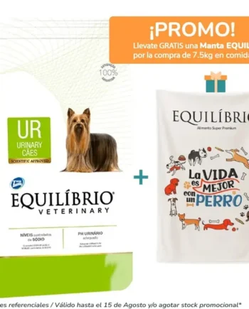 Equilibrio Veterinary Urinary Perros (UR) 2kg y 7.5kg - Cat-oh pet shop