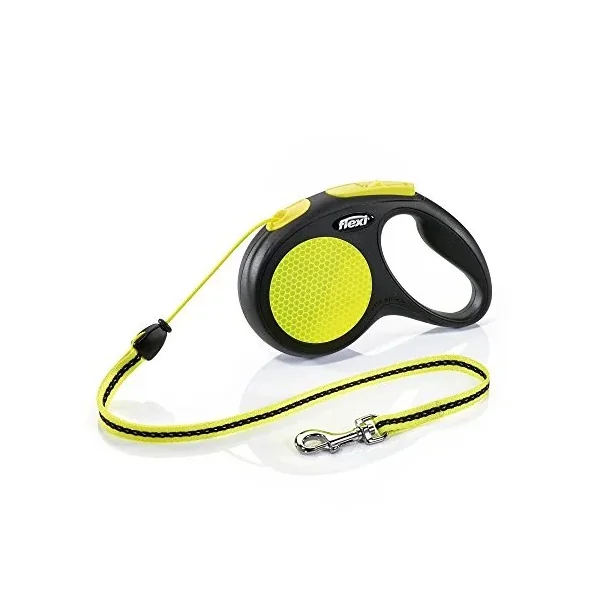 Flexi Neon 5m max 12Kg y 20Kg | Correa Retractil para perros
