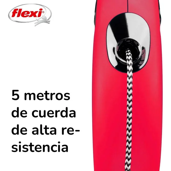 Flexi New Classic S Rojo | Correa retractil para perros