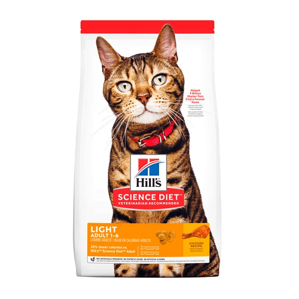 Hills gatos SD adultos Light 1.8kg y 3.2kg - Cat-oh pet shop