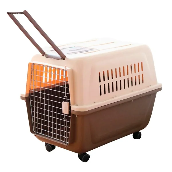 Kennel para mascotas con ruedas L90 cm - Cat-oh pet shop