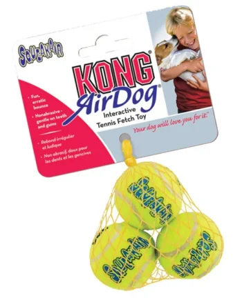 Kong Air Squeaker Tennis Ball - Pelota para Perro