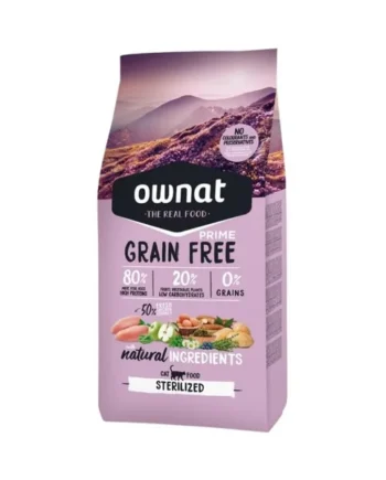 Ownat Grain Free Prime para Gato Esterilizado