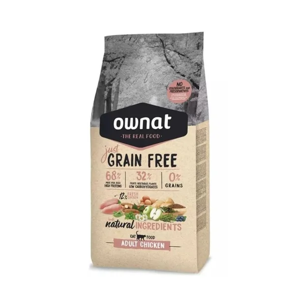 Ownat Just Pollo Pienso Natural para Gato