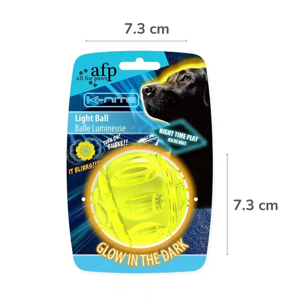 Pelota para perros led con luces | Marca All for paws