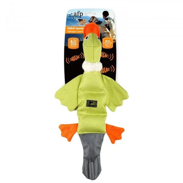 Pelucho Pato cuak balistico para perros