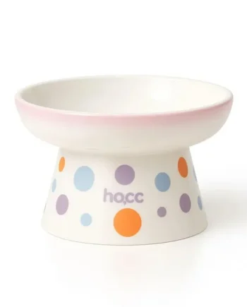 Plato de Cerámica para Mascotas – Honguito Rosado - Cat-oh pet shop