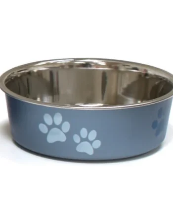 Plato para mascotas de 14cm - huellitas - Cat-oh pet shop