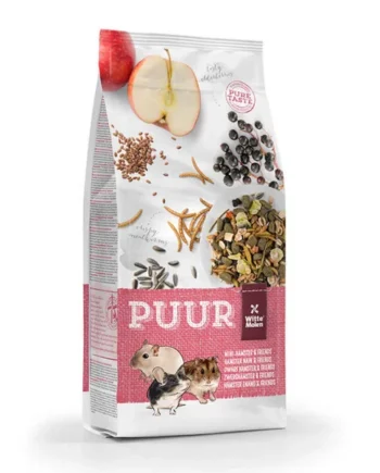 Puur Alimentación para Hámster Enanos, Jerbos y Ratones