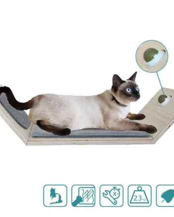 Skywalk - Rascador cama con pelota de catnip - Cat-oh pet shop