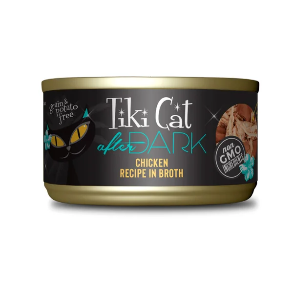 Tiki Cat After Dark Chicken recipe in broth 80g - Cat-oh pet shop
