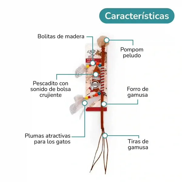 Varita Mágica con pez - Cat-oh pet shop