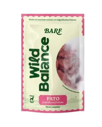 Wild Balance Dieta BARF Pato con Verduras para Perro