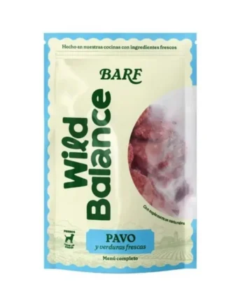 Wild Balance Dieta BARF Pavo con Verduras para Perro